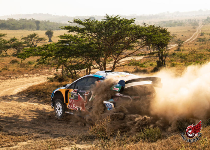 เซบาสเตียน โอเกียร์ จาก Toyota คว้าแชมป์ Safari Rally