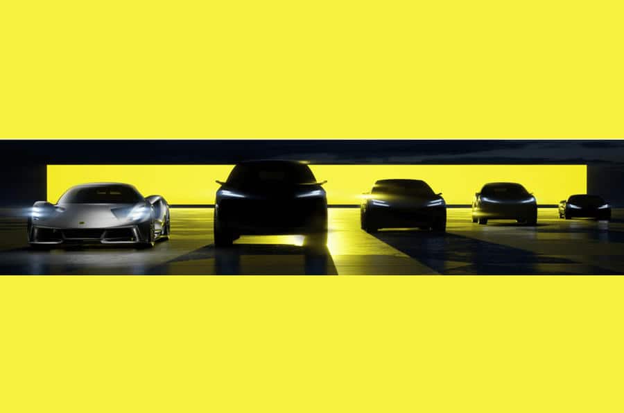 Lotus ระบุรายละเอียดรถยนต์ไฟฟ้ารุ่นใหม่ 4 รุ่น
